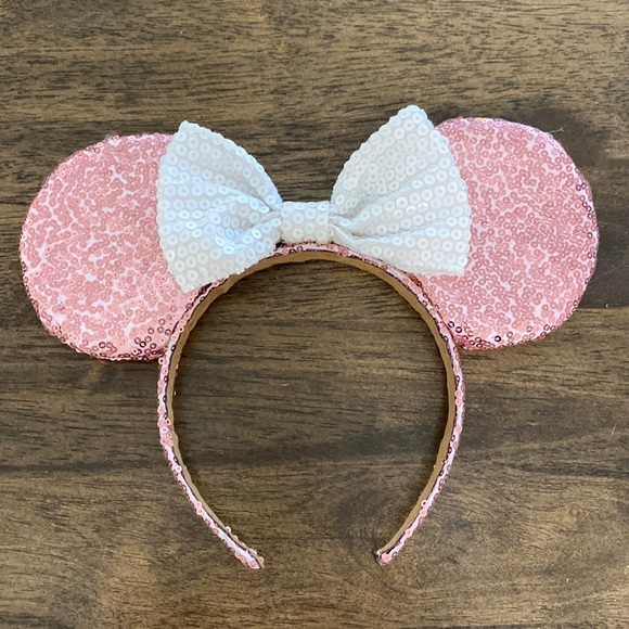 Disney Other - EUC Disney Minnie Mouse Ears from Etsy